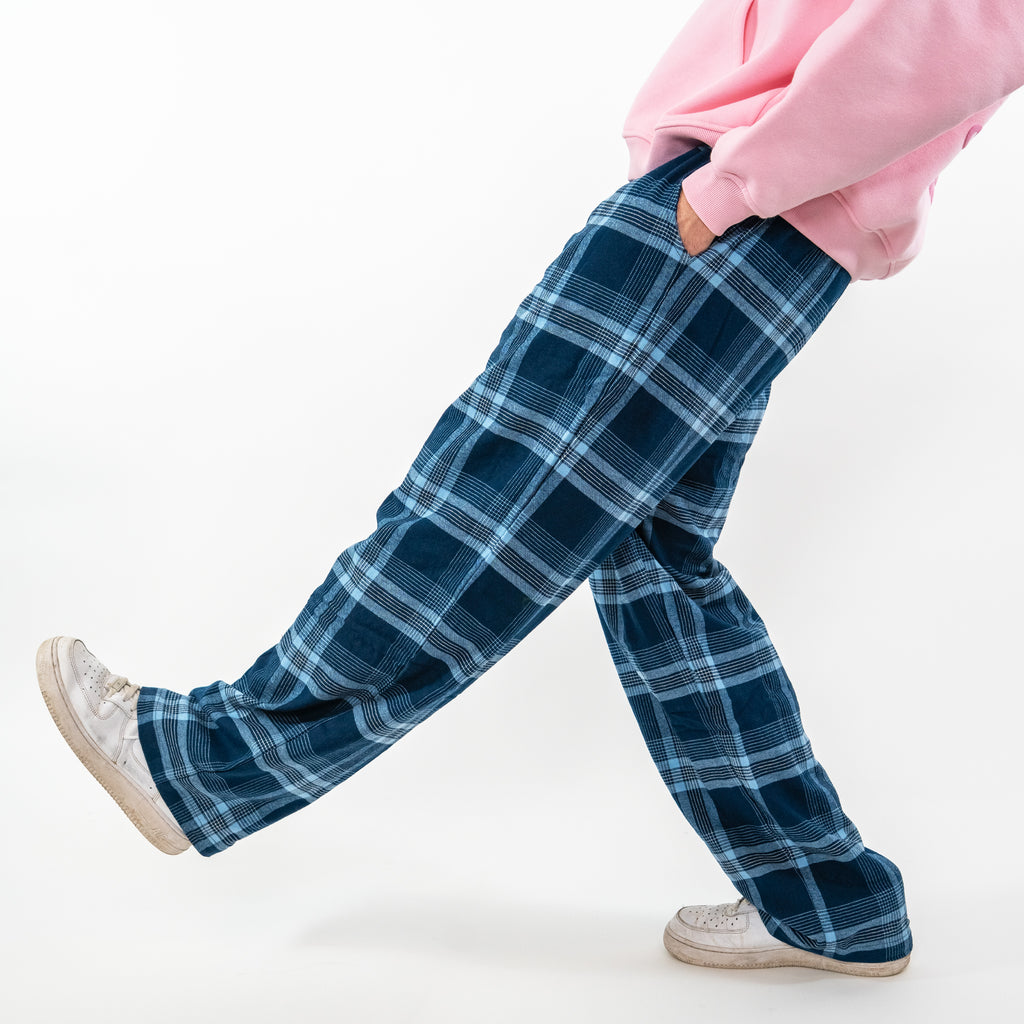 SevenOneTwo Pyjama Hose Blau