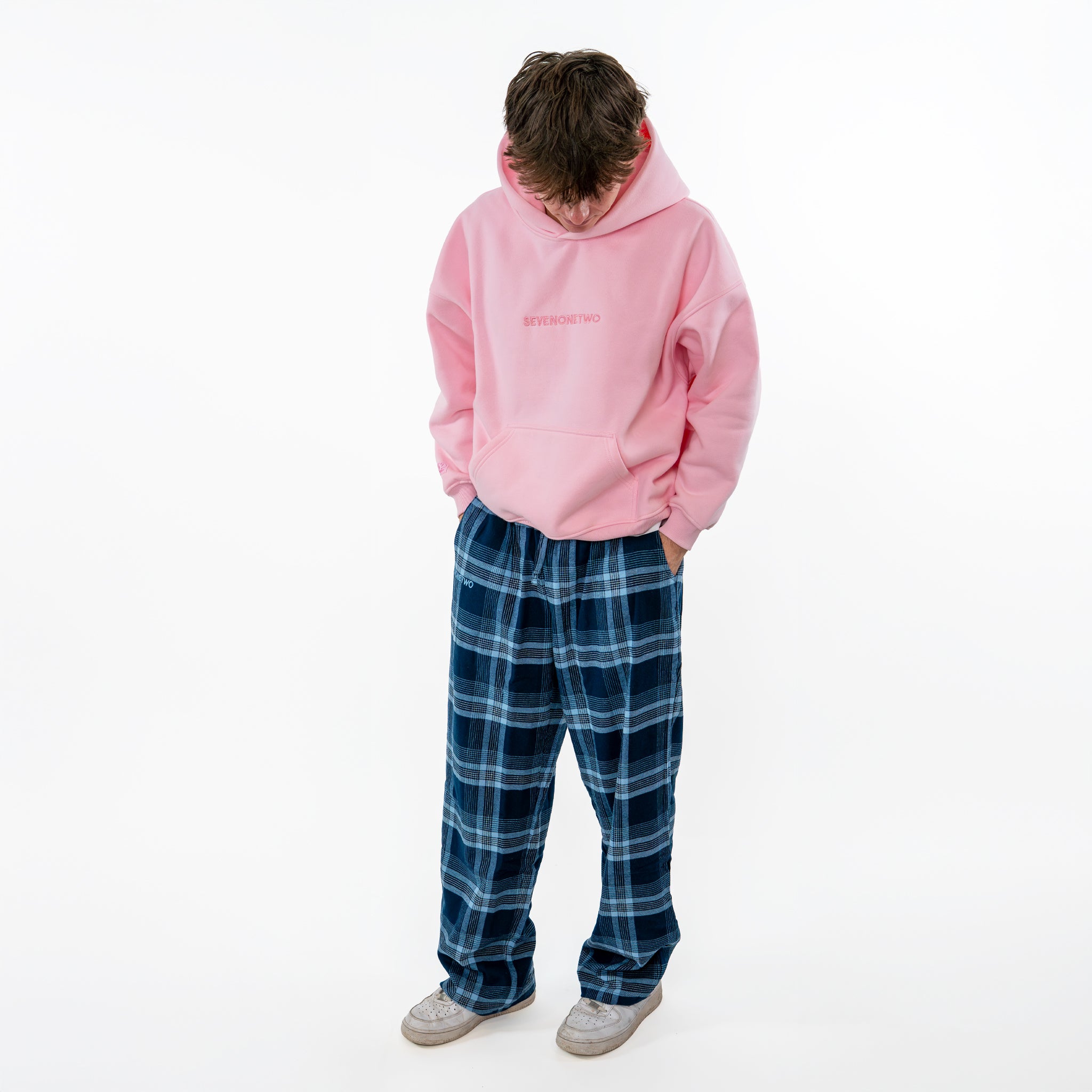 SevenOneTwo Pyjama Hose Blau